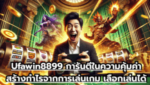 Ufawin8899 การันตีในความคุ้มค่า สร้างกำไรจากการเล่นเกม เลือกเล่นได้แบบจุใจ ไว้ใจได้มากที่สุด